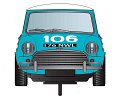 106 Austin Mini Cooper - Scalextric Slot 1.32 (8)